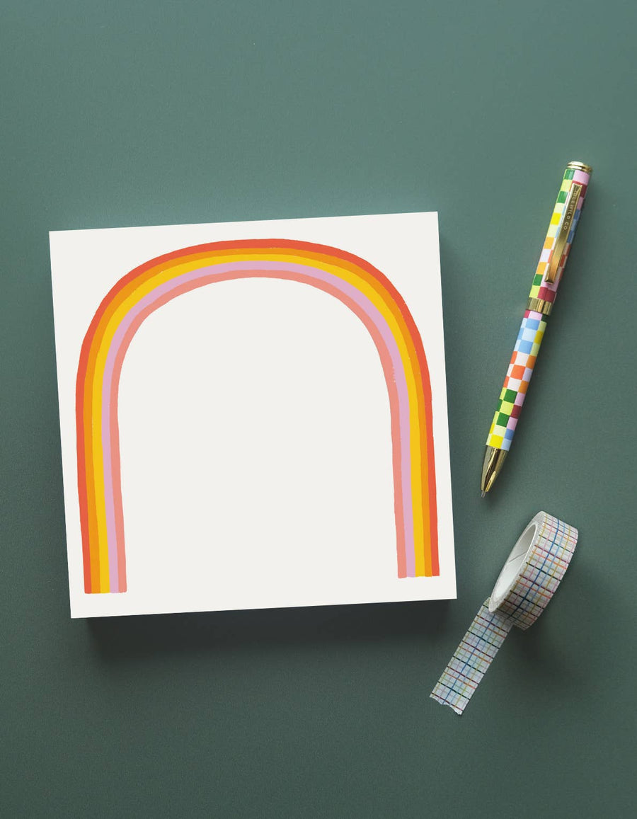Idlewild 200-Sheet Jumbo Desk Pad | Rainbow