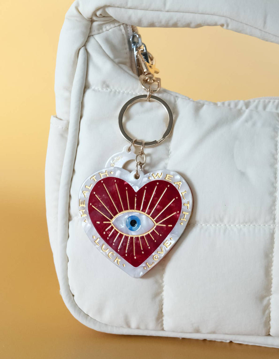 Idlewild Lucky Bag Charm | Heart