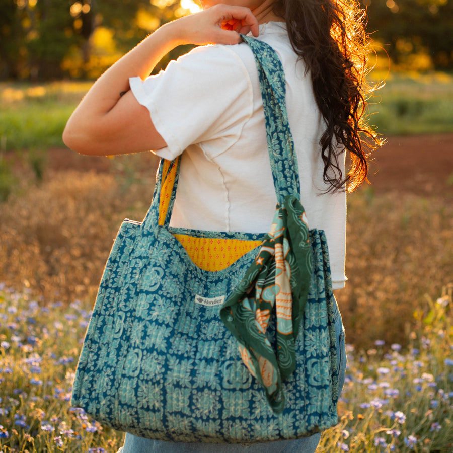 Handker Maggie Quilted Tote