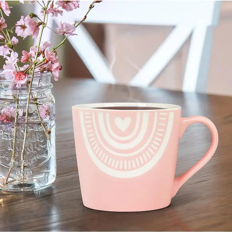 Boho Arch with Heart Mug