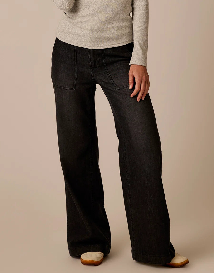 Carve Farrah Lightweight Denim Wide Leg