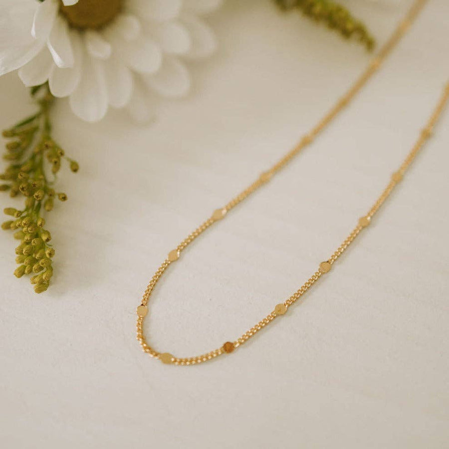 Mauve Jewelry Nora Gold Filled Necklace
