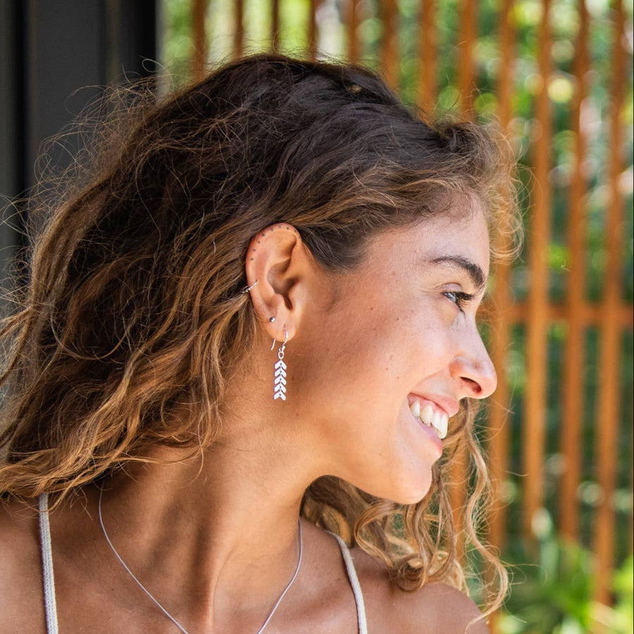 Bronwen Short Cascade Earrings