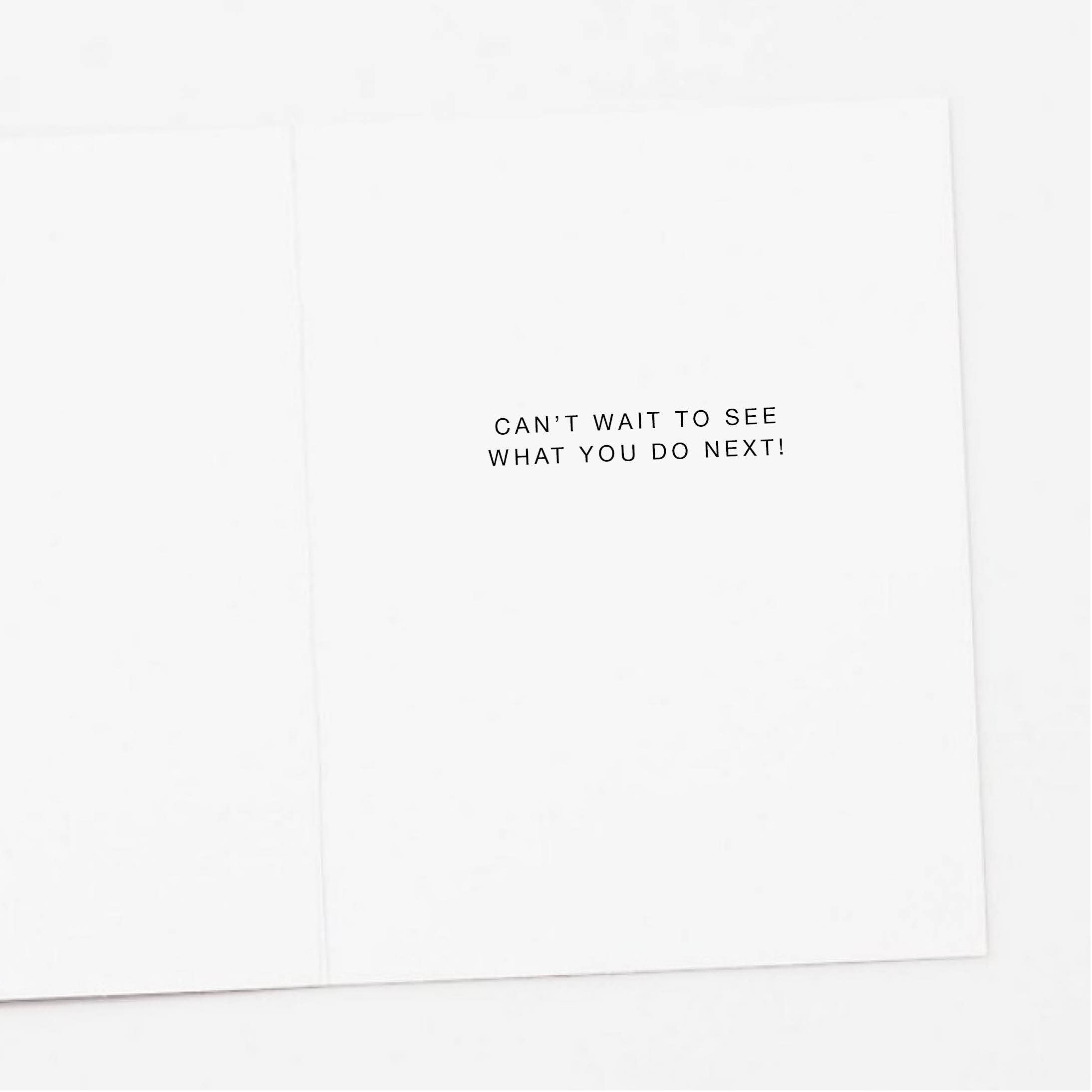 Super Proud Owl Graduation Card