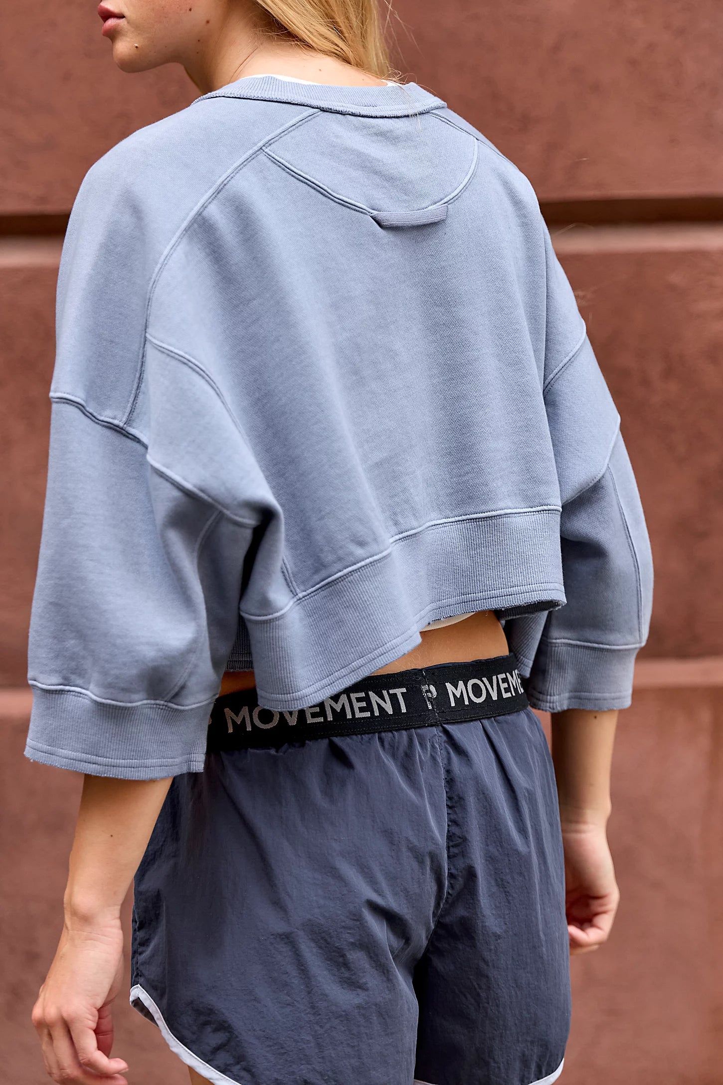 Free People Intercept Short Sleeve Pullover