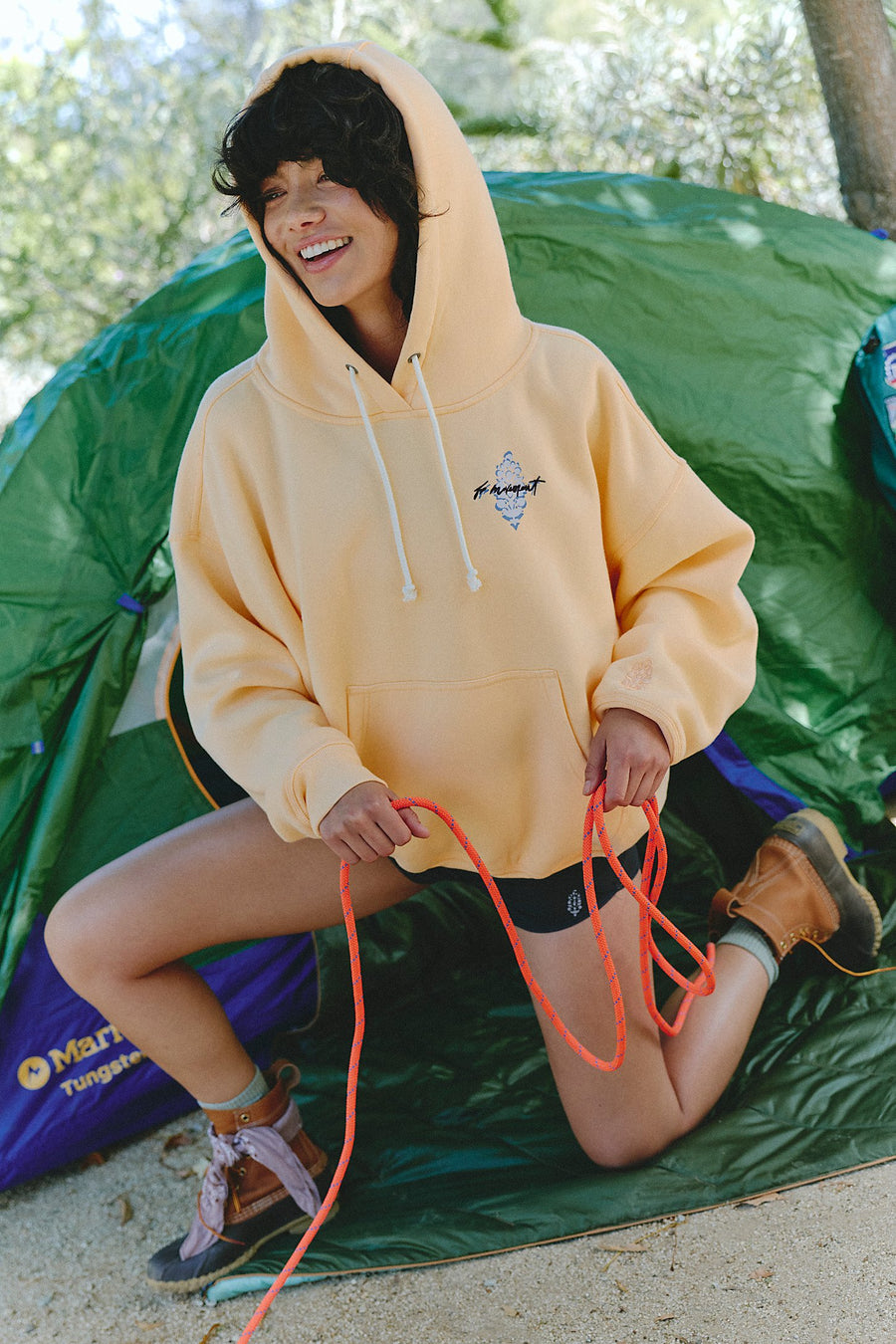Free People Final Call Logo Hoodie