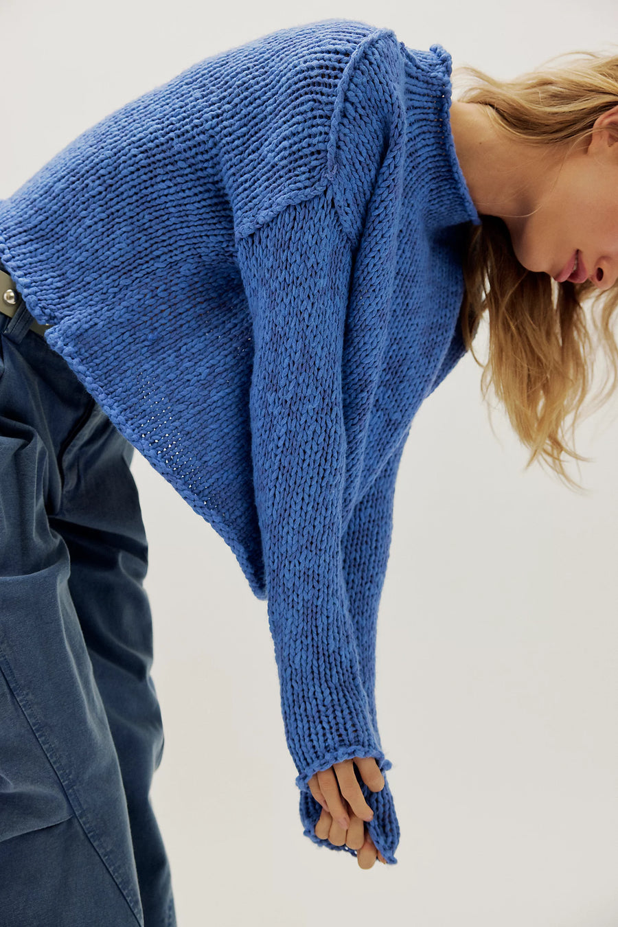 Free People Opal Rollneck Knit Sweater