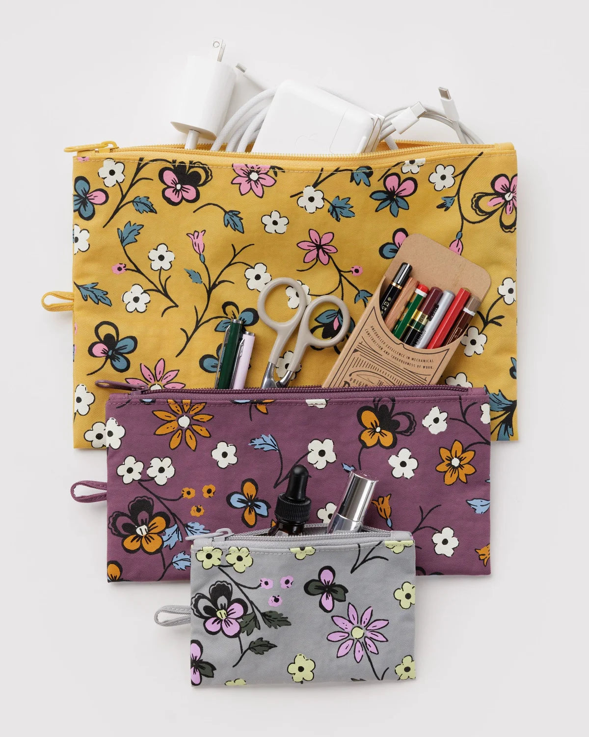 Baggu Flat Pouch Set