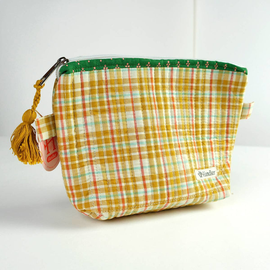 Handker Marmee Quilted Zipper Pouch