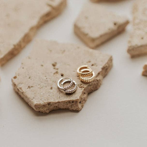 Mauve Jewelry Rory Hoops