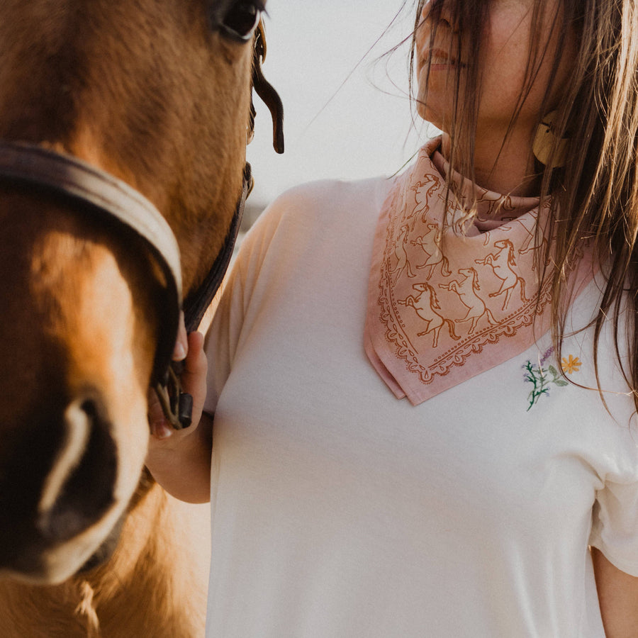 Handker No. 062 Horses Bandana