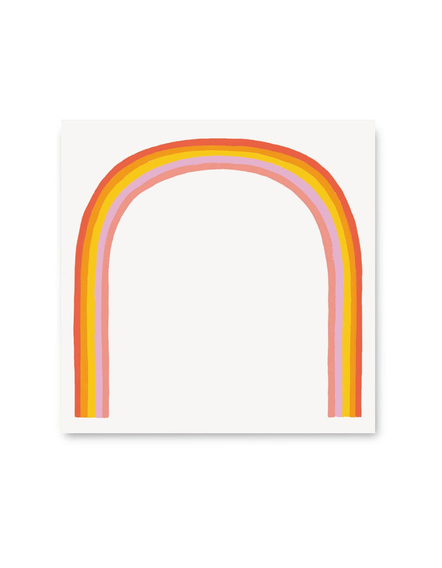 Idlewild 200-Sheet Jumbo Desk Pad | Rainbow