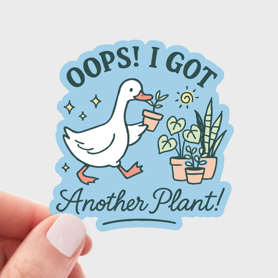 Yarnival Oops I Got Another Plant Sticker