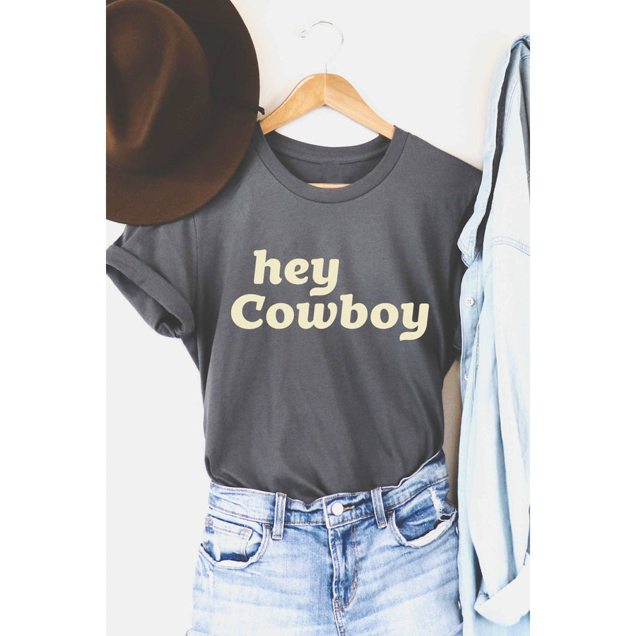 HEY COWBOY Graphic Tee