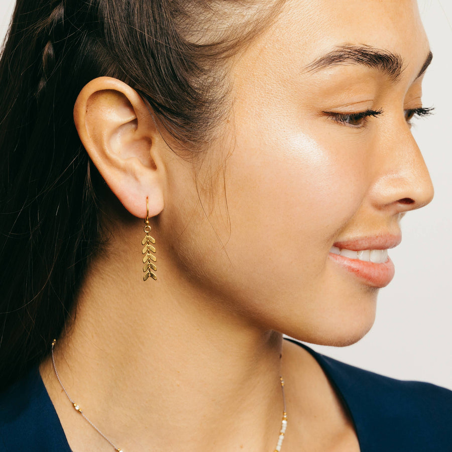 Bronwen Short Cascade Earrings
