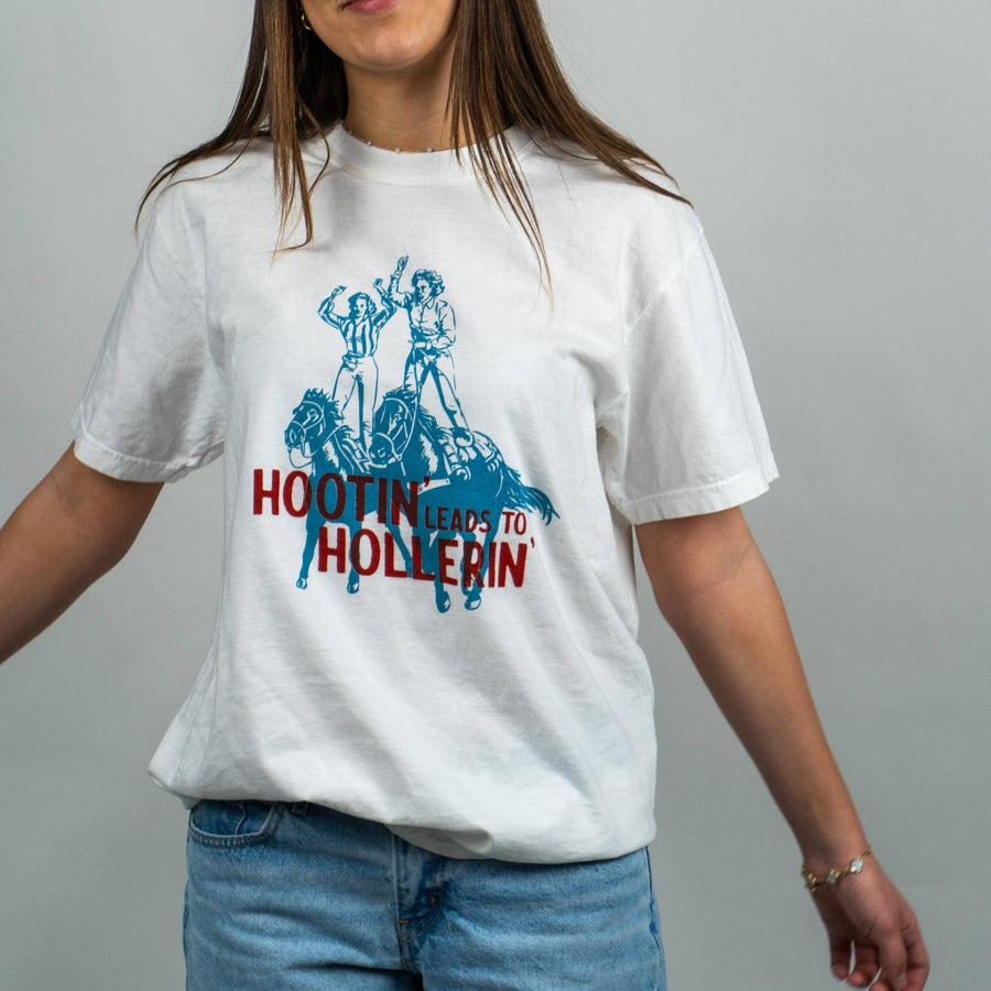 Hootin' Leads to Hollerin' Tee