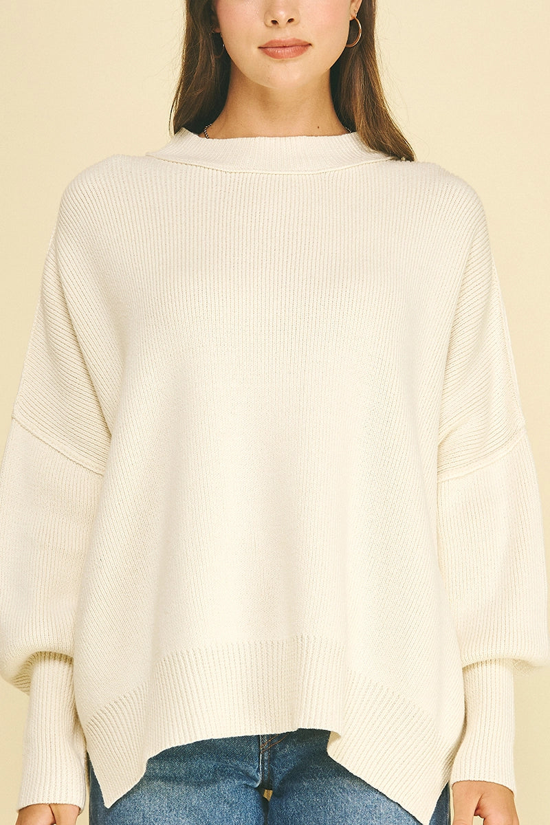 PINCH Oversized Drop-Shoulder Sweater