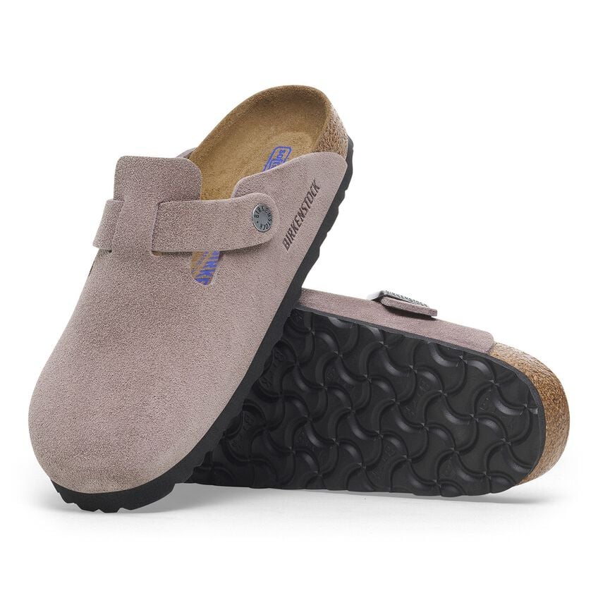 Birkenstock Boston Soft Footbed Suede