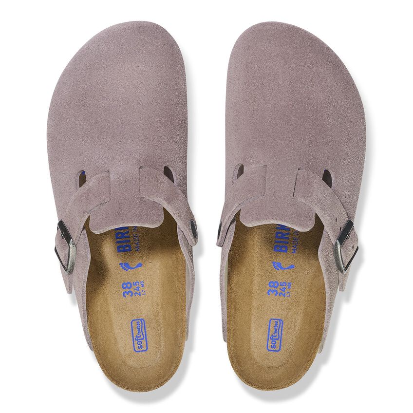 Birkenstock Boston Soft Footbed Suede