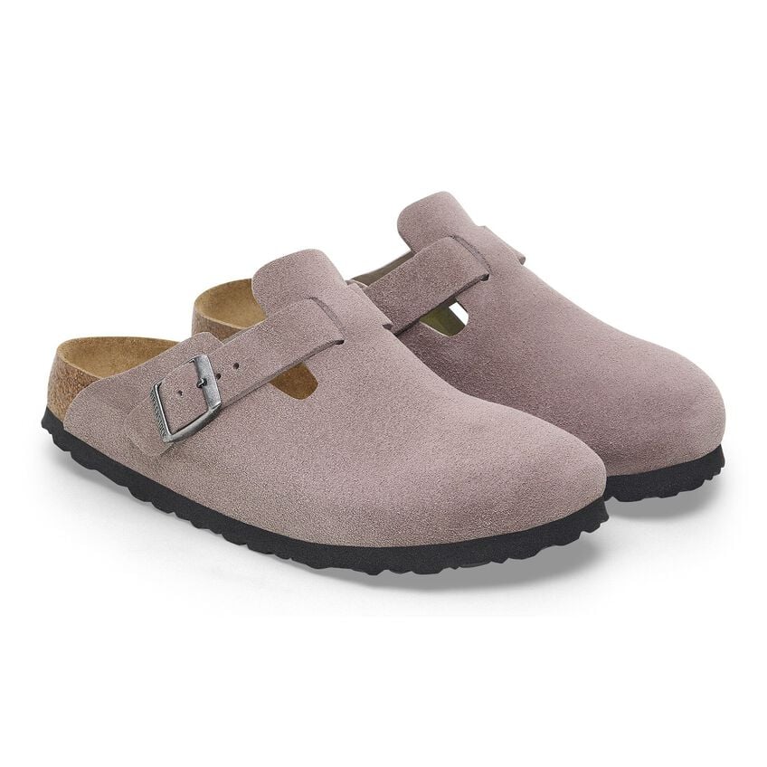 Birkenstock Boston Soft Footbed Suede