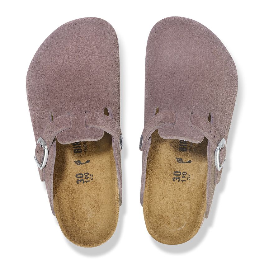 Birkenstock Kids Suede Leather Boston