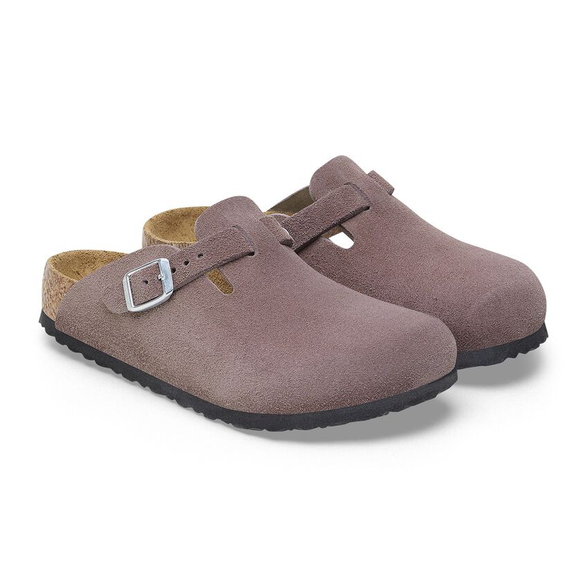 Birkenstock Kids Suede Leather Boston