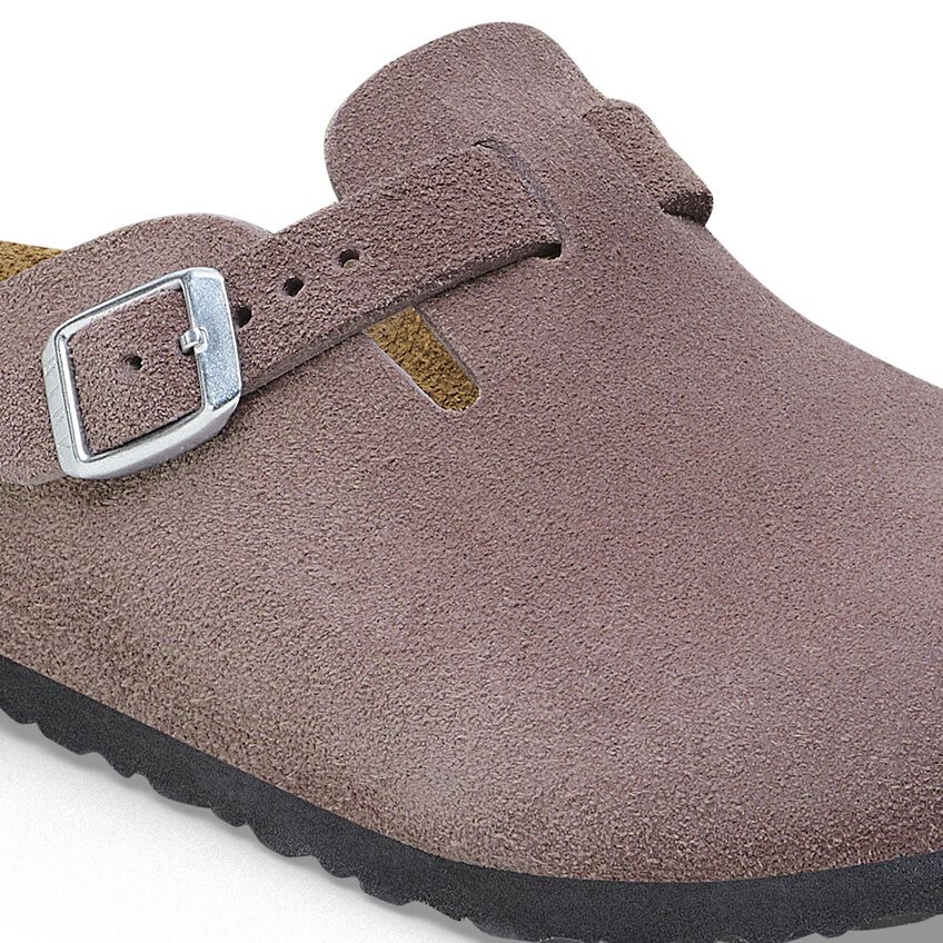 Birkenstock Kids Suede Leather Boston