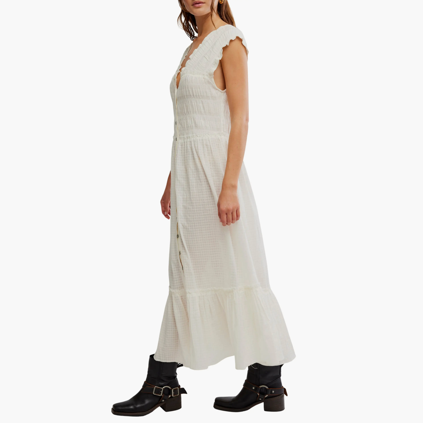 Free People Desert Dazed Midi Dress