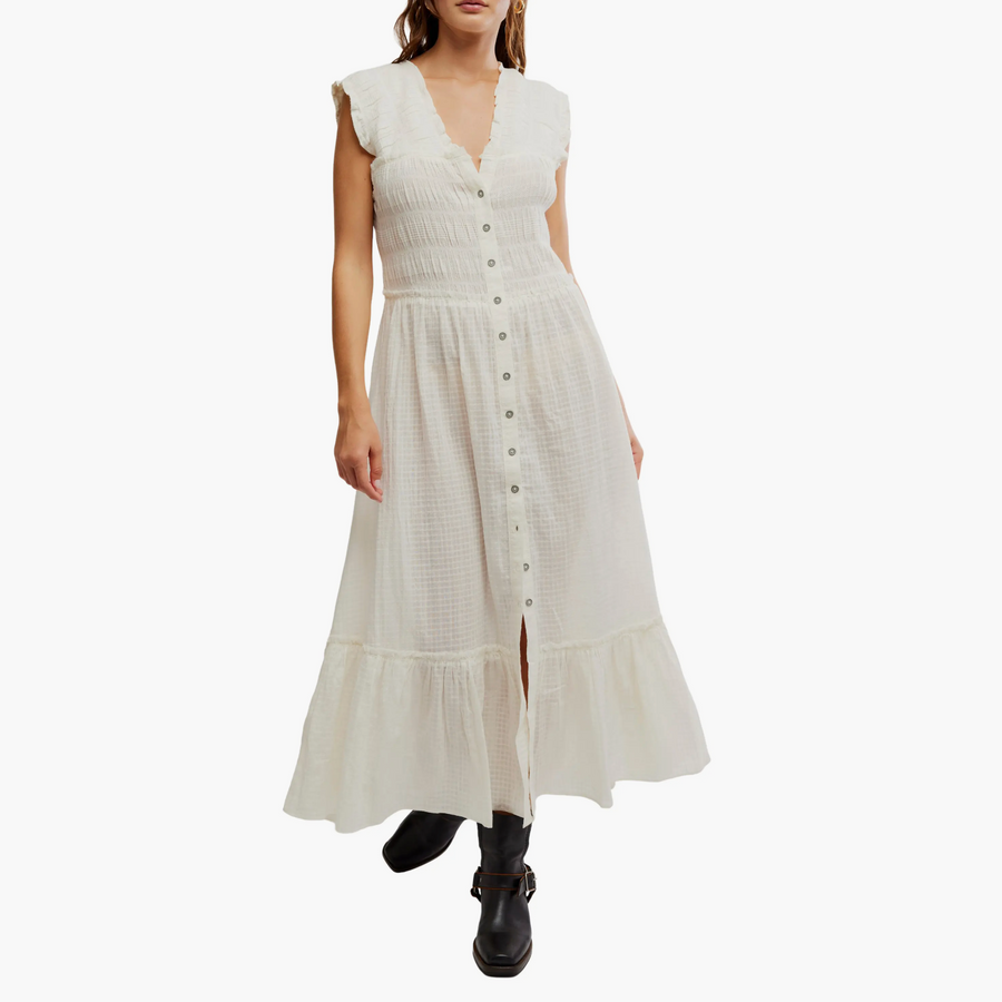 Free People Desert Dazed Midi Dress