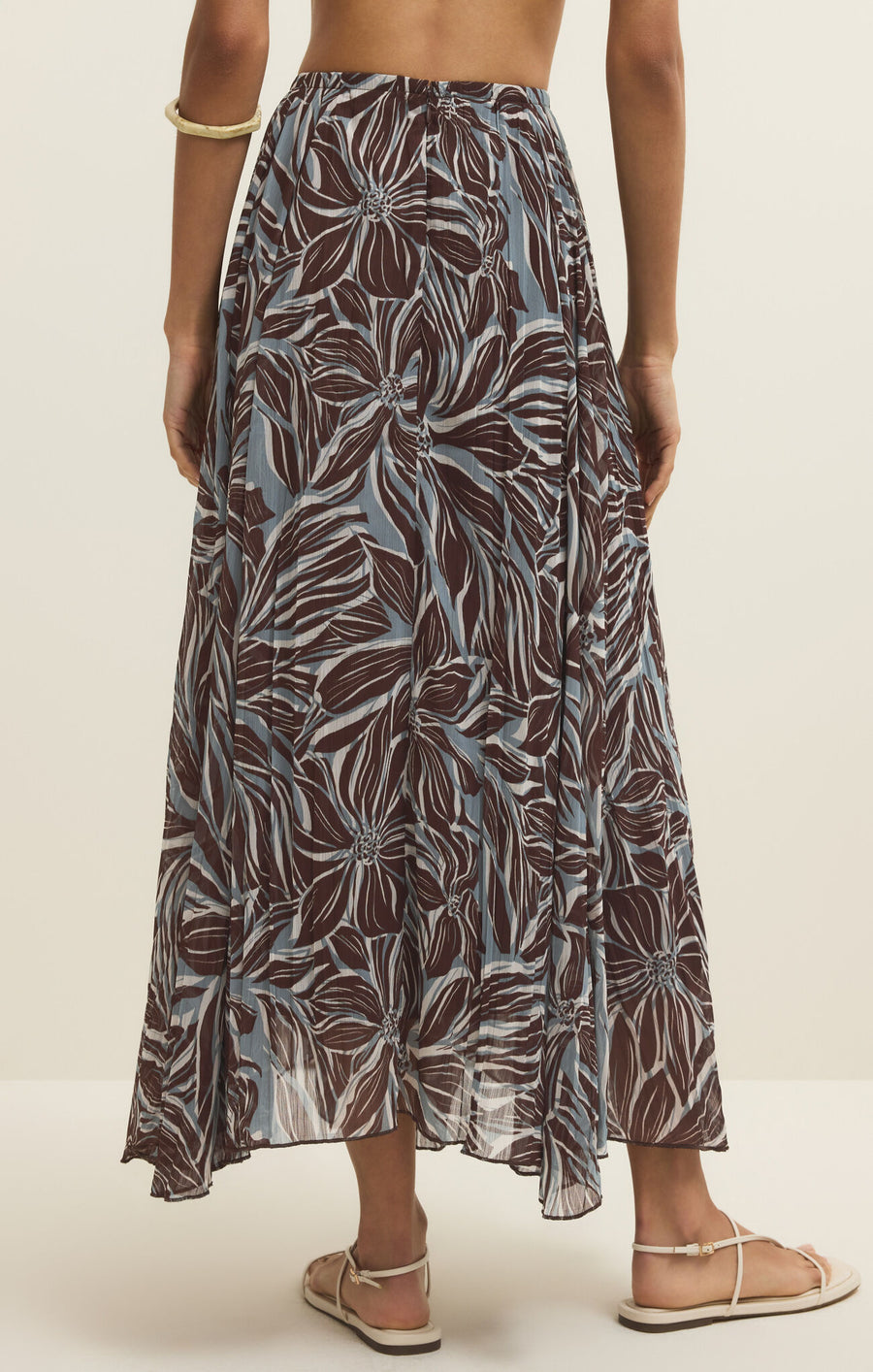 Vitoria Zinn Floral Maxi Skirt