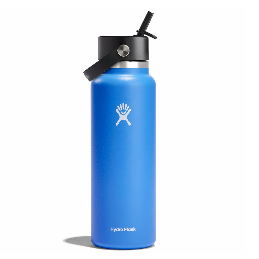 Hydro Flask 40 oz Wide Mouth with Flex Straw Cap