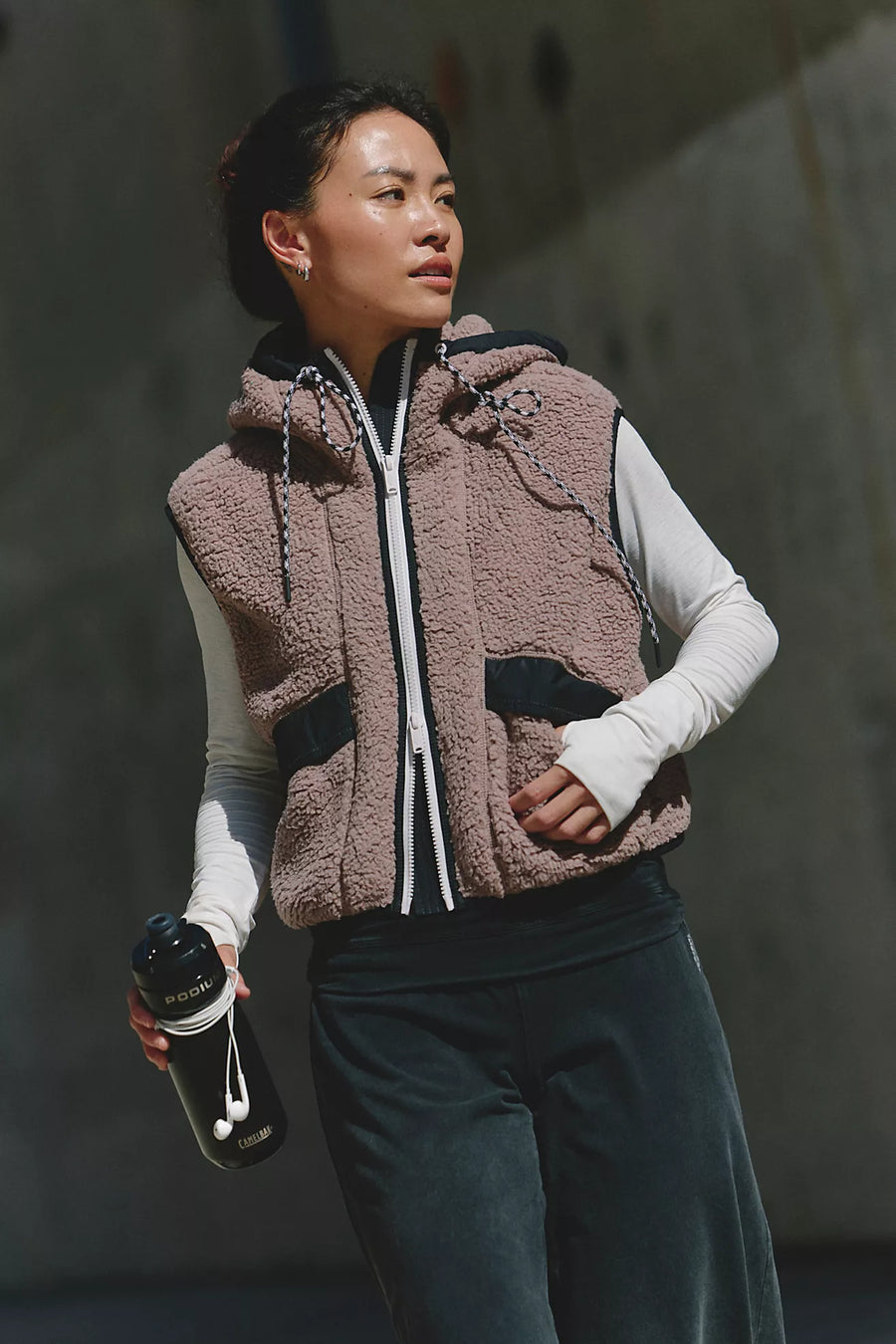 Free People Sky High Fleece Vest