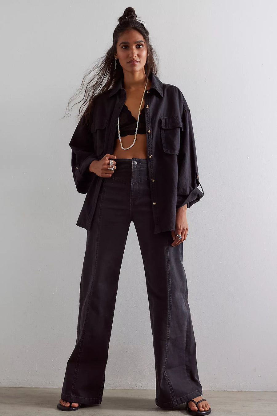 Free People Libre Wide Leg Jeans
