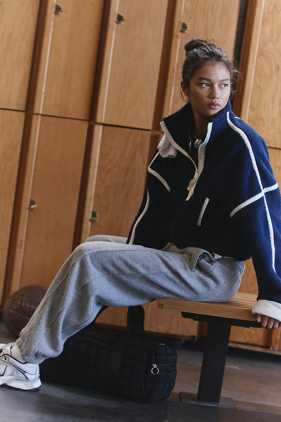Free People Mountain High 1/2 Zip
