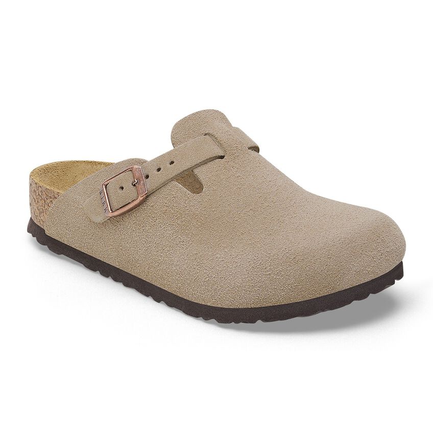 Birkenstock Kids Suede Leather Boston