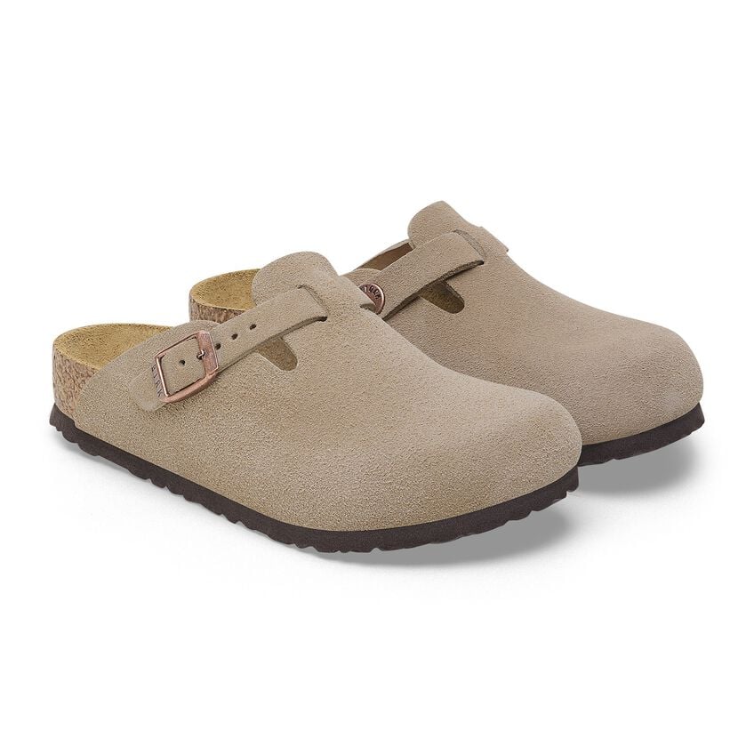 Birkenstock Kids Suede Leather Boston