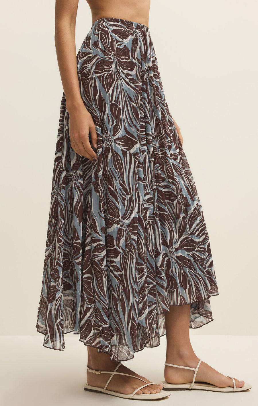Vitoria Zinn Floral Maxi Skirt