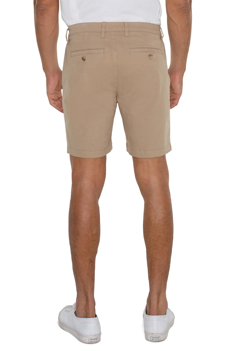 Liverpool Modern Fit Twill Shorts-7" inseam