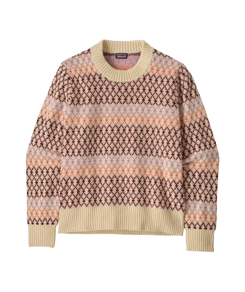 Women's Recycled Wool-Blend Crewneck Sweater