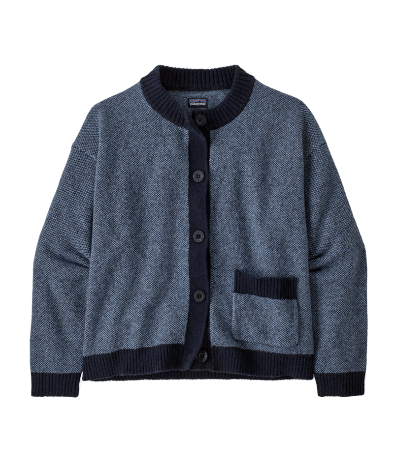 Women's Recycled Wool-Blend Sweater Jacket