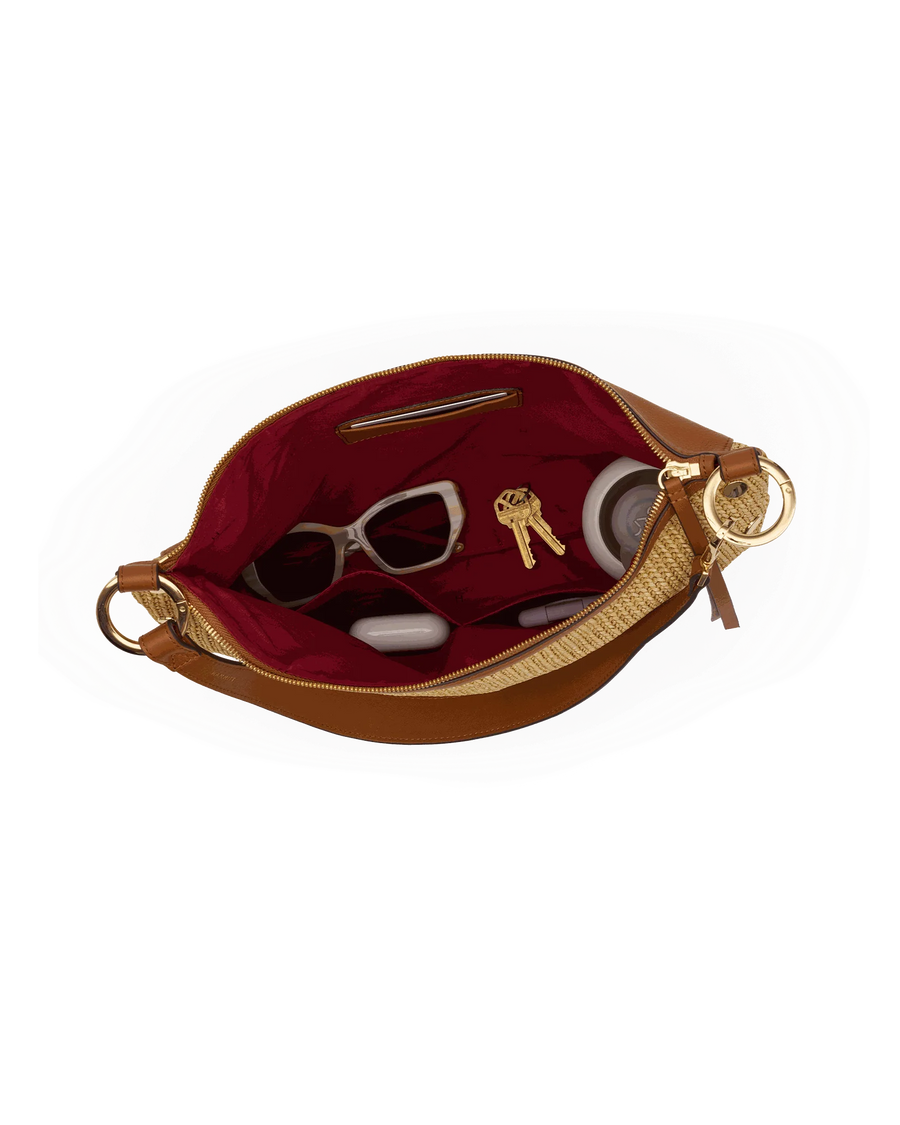 Hammitt Kyle Lrg Cocoa Raffia