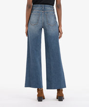 Load image into Gallery viewer, Kut from the Kloth Meg High Rise Fab Ab Wide Leg Raw Hem
