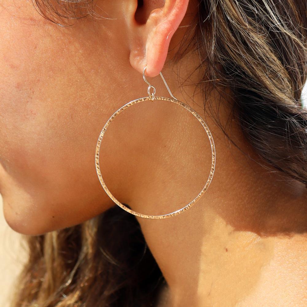 Token Soleil Hoop Earrings