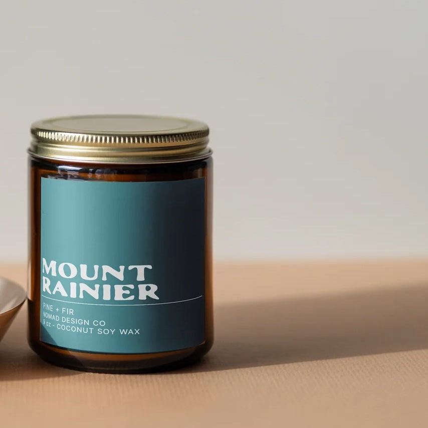 Nomad Mount Rainier National Park Candle