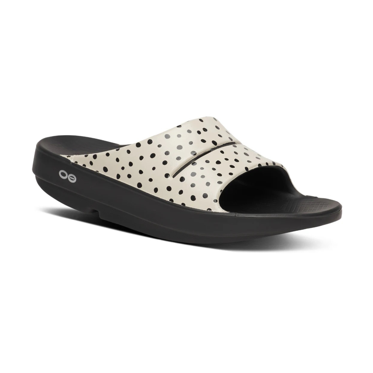 Oofos Women's Ooahh Limited Slide Pebble