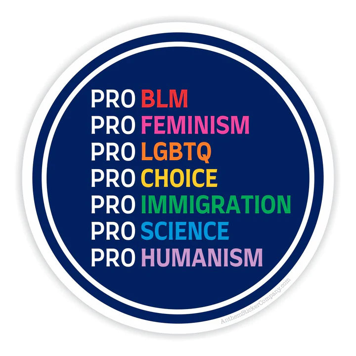 ASC Pro Social Justice Sticker