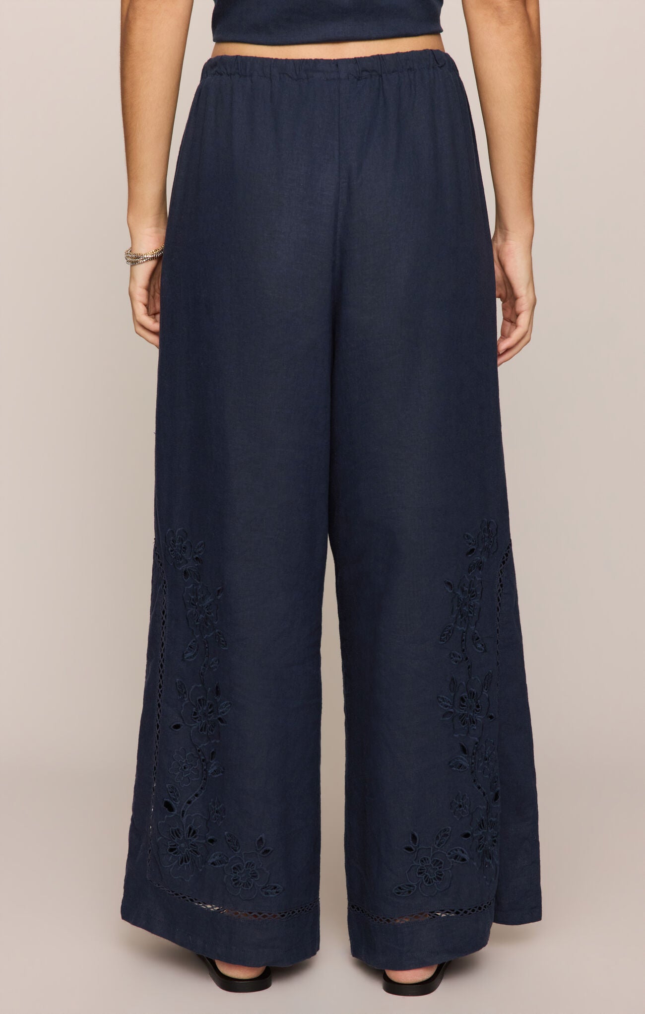 Z Supply Sid Embroidered Woven Pant