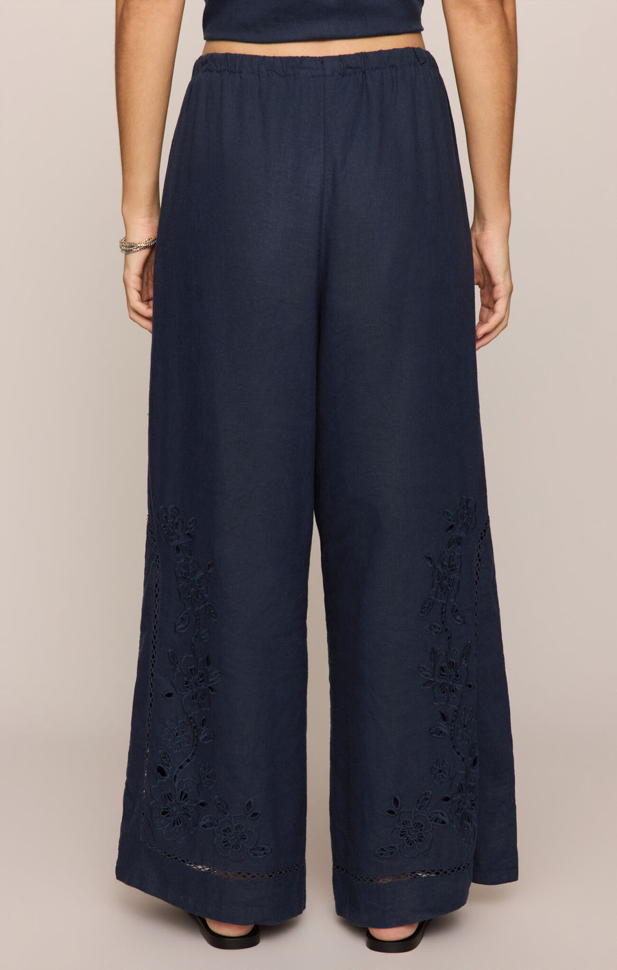Z Supply Sid Embroidered Woven Pant