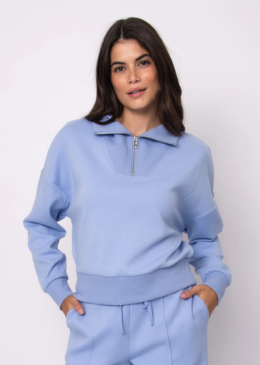 RD Style Seanni Cotton Soft Knit Half Zip