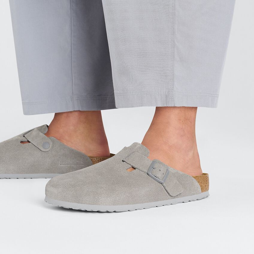 Birkenstock Boston Suede Leather